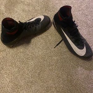 Soccer cleats, worn 3 times. Great shape, good for people with narrow feet.